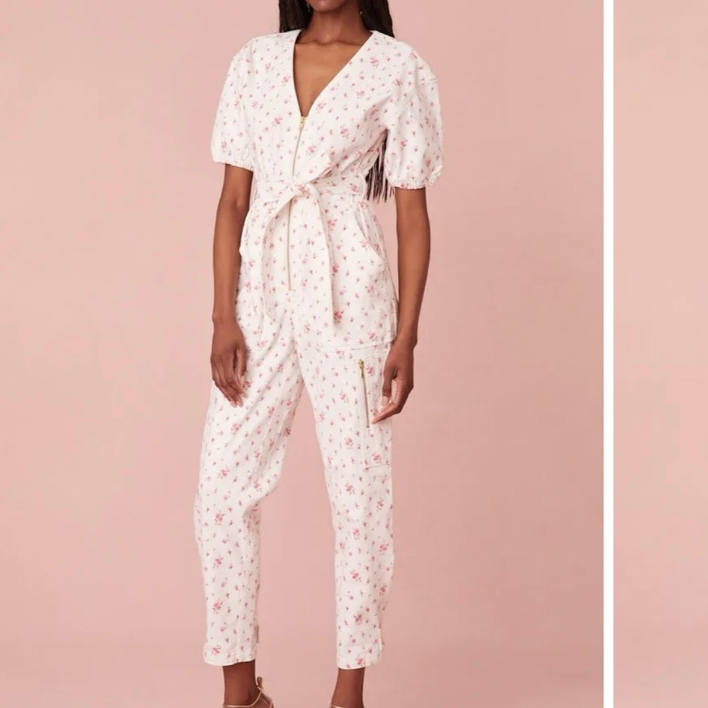 LoveShackFancy Jeni Jumpsuit